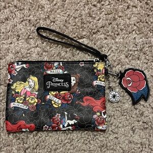 Disney Loungefly Princess Tattoo Wristlet